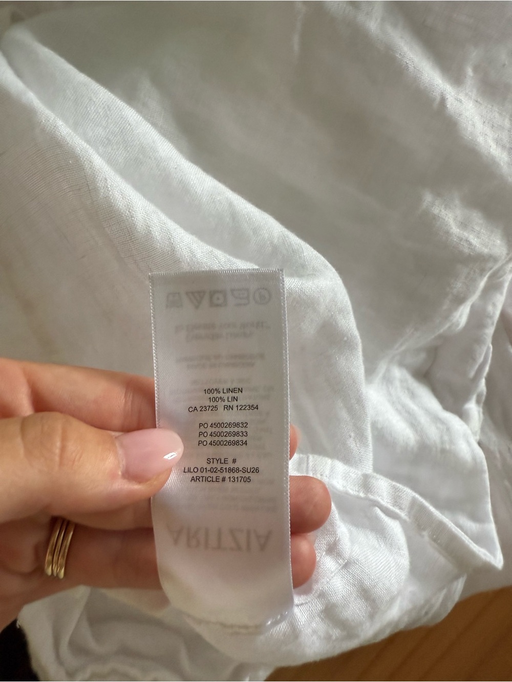 Aritzia 100% linen tank - Picture 5 of 5